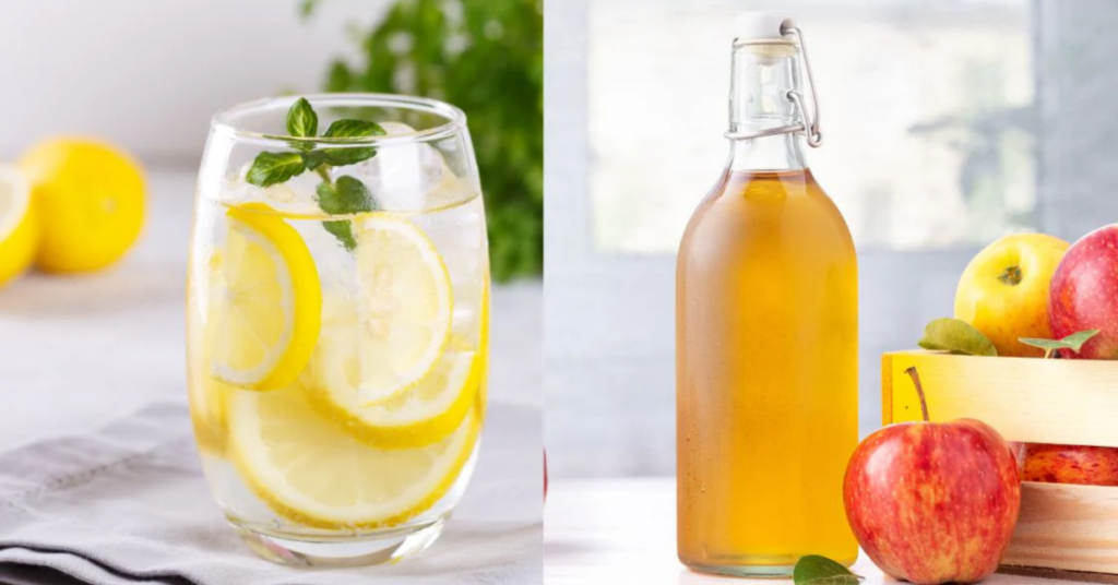 Perfect Apple Cider Vinegar and Lemon Water Drink